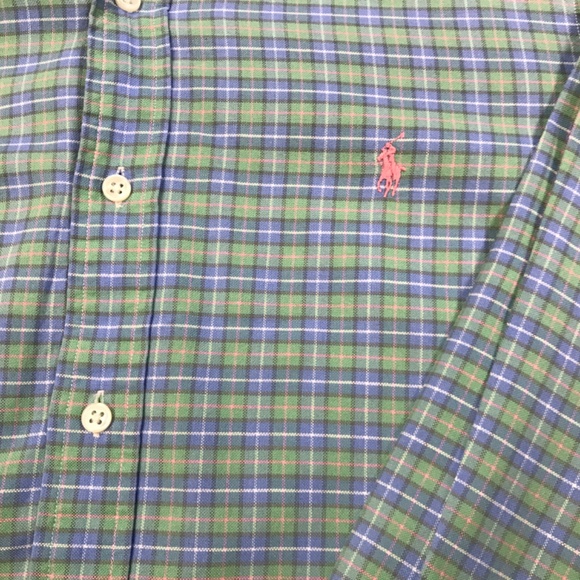 Polo Ralph Lauren button down shirt size medium - Picture 3 of 7